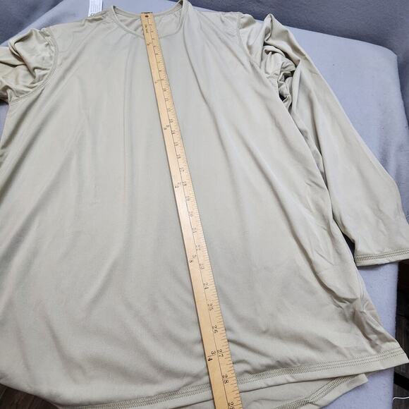 Army Light Weight Undershirt Top Tan Gen III L1 Top C LR Sz L - Picture 9 of 9